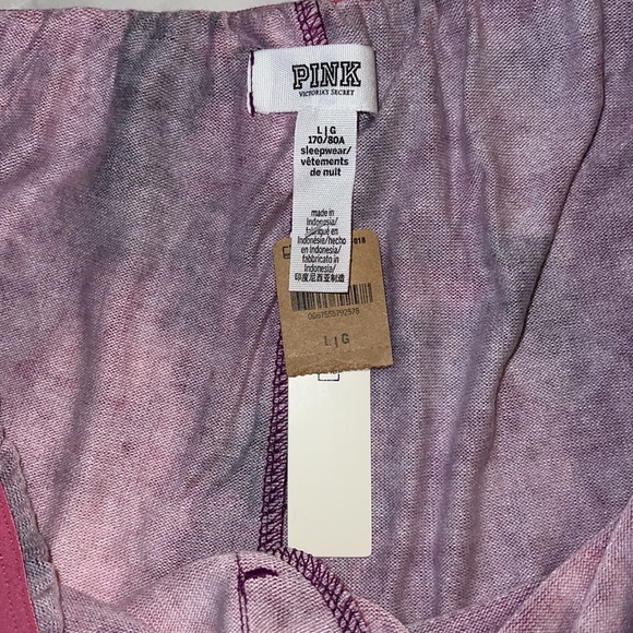 (L) Victoria's Secret/PINK  COZY SLEEP BOXY Pajama Short - Picture 11 of 12